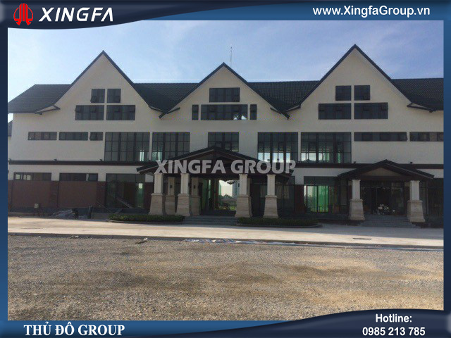 Lắp đặt cửa nhôm Xingfa tại Sân Golf Bộ Quốc Phòng ở Lê Trọng Tấn, Thanh Xuân, Hà Nội